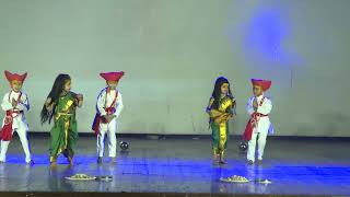 Lallati Bhandar l Gondhal dance performance by Sr KG  SDPS Annual Fest 2k24 [upl. by Augustus]