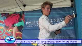 GUY SNELL amp THE WYLAND FOUNDATION IN THE 16th ANNUAL PIGEON ART FESTIVAL 2012 [upl. by Esdras19]