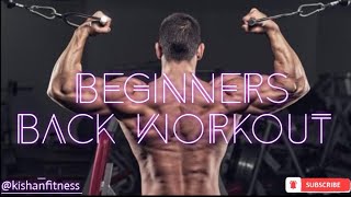 BEGINNERS BACK WORKOUT [upl. by Waal499]