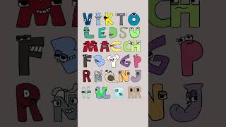 Spanish alphabet song Alphabet Lore AU FIND IT FASTEST abc alphabetsong alphabetlore abclore [upl. by Anoynek]