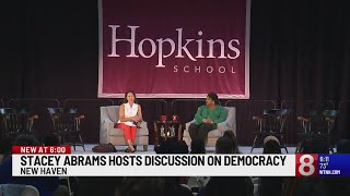 Stacey Abrams speaks in New Haven [upl. by Kerk]