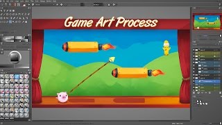 The Game Art Process  collab with Pigdev [upl. by Sivartal]