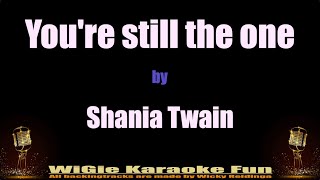 Karaoke Youre still the one  Shania Twain [upl. by Nyrraf750]