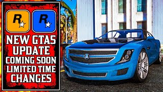 Rockstars NEW UPDATE is Coming to GTA 5 Online Dont Miss These Opportunities GTA5 New Update [upl. by Ring]