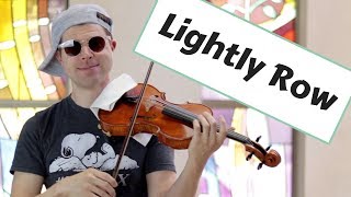 Lightly Row  Suzuki Violin Book 1 [upl. by Lorak721]