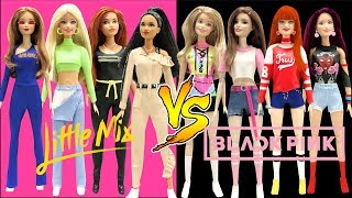 Play Doh Little Mix VS BlackPink  As If Its Your Last Inspired Costumes [upl. by Nagram]