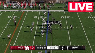 NCAAF LIVE🔴 Cincinnati Bearcats vs Houston Cougars  Week 4 Full Game  2024 College Football 25 [upl. by Eninaej]