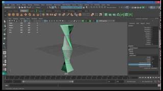 Tutorial Deformers Autodesk Maya 2016 [upl. by Thomson949]