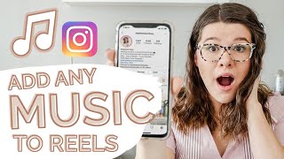 REELS MUSIC NOT WORKING How to Add ANY Music or Sound to Instagram Reels [upl. by Ial815]