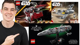 3 NEW LEGO Star Wars 2025 Set Pictures Overpriced [upl. by Virgin177]