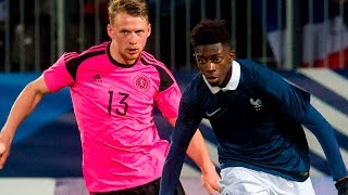 GOALS  France U21 20 Scotland U21 [upl. by Eldwen982]