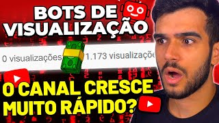 DEU CERTO COMPREI BOT DE VISUALIZAÇÕES PRO MEU CANAL [upl. by Nomelif]