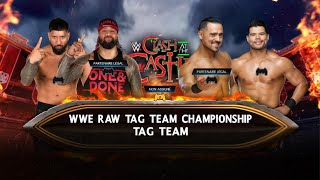 WWE RAW TAG TEAM CHAMPIONSHIP MATCH THE USOS VS THE LOTHARIOS WWE 2K23 UNIVERS [upl. by Englebert]