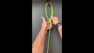 Bowline Knot wuntieVoice Step by Step Tutorial knotknut knot bowline knotsrope knotskills [upl. by Anen]