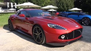 Aston Martin Vanquish Zagato V12 Sound  Start Up amp Revs [upl. by Ennairrac]