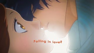 Kou Mabuchi Futaba Yoshioka kissing scenes 😘 [upl. by Luann]