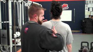 Manual Stretch To Increase Scapular Mobility [upl. by Enihpesoj398]