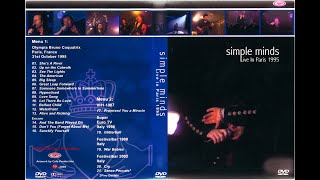 50 FPS Complete WDR Source Simple Minds Live  Paris France 1995 [upl. by Salem373]