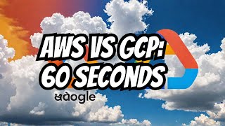 AWS vs Google Cloud Key Differences in 60 Seconds AWS GoogleCloud [upl. by Jozef]