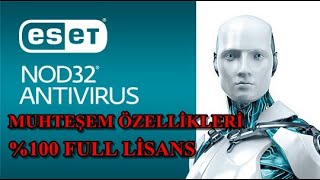 ESET NOD32 ANTÄ°VÄ°RÃœS MUHTEÅžEM KORUMA VE FULL SÃœRÃœM YAPMA \u00100 Ã‡ALIÅžIYOR [upl. by Wagshul860]