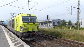 Güterverkehr Schiene 🚇 Bergstraße Bickenbach 📹 782024 [upl. by Donohue467]