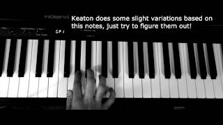 Keaton Henson  You Intro Piano Tutorial [upl. by Ainirtac493]