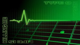 Type O Negative  A Dish Best Served Coldly Guitar CoverLesson wtabs [upl. by Feirahs]