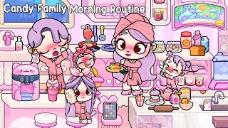 Candy’s Family Morning Routine at Kawaii House 🏠🎀 Avatar World  Pazu [upl. by Ramos998]