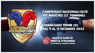 CAMPIONATI ITALIANI ASSOLUTI MF 2023  DAY 3  RING B [upl. by Maillil]