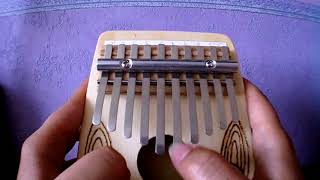 Harry Potter  Kalimba 10 keys cover [upl. by Adnalra]