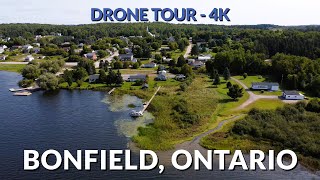 🌲 Majestic Views of Bonfield Ontario 🚁  4K Drone Footage 📹 [upl. by Yevre]