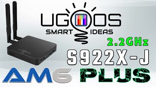 Its BACK Ugoos AM6 Plus Amlogic S922X J Hexa Core 2 2 GHz TV Box Review [upl. by Eeniffar]