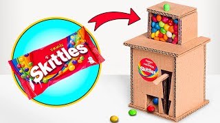 SCHLAUSCHLEIM SAM und der SkittlesAutomat aus Pappe [upl. by Ahlgren]