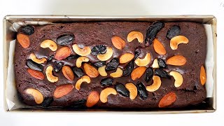 No Eggs No Sugar The Best Dates amp Nuts Cake Recipe Youll Ever Try  Easy Cake Recipe [upl. by Arrotal825]