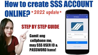 How to create SSS ACCOUNT ONLINE 2022 [upl. by Lorn]