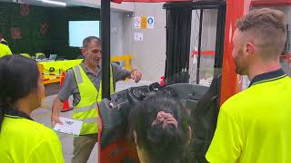 Metcash  Forklift Licence Training with Lenae [upl. by Asilem]