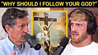 Logan Paul Challenges Cliffe About God Brilliant Answer [upl. by Liryc832]