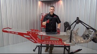 Polaris IQR 800 Mountain Mod Build Series Ep 2 Van Amburg Tunnel Install [upl. by Etnovahs]