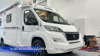 The 2022 Weinsberg CaraCompact 600 MF  Pepper Edition [upl. by Ogeid]