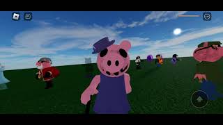 piggy custom bot testing all jumpscares [upl. by Viradis]