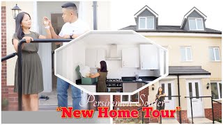 New Home Tour  Persimmon Home Souter 2021  Namaste Lungwa Vlog [upl. by Nwatna]