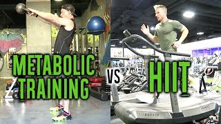 The Battle of Cardio Workouts HIIT vs Metabolic vs LISS [upl. by Ecraep234]