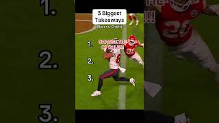 3 Biggest Takeaways Buccaneers vs Chiefs buccaneers chiefs bakermayfield patrickmahomes nfl [upl. by Grady696]