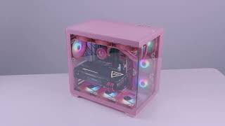 Vetroo AL900 ATX Gaming PC Case  3 Colors Available [upl. by Ladd649]