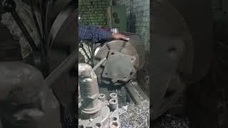 Hammer use in Plate Balancing shortsfeed machine metalmachine automobile [upl. by Notecnirp]