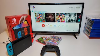 Unboxing Nintendo Switch OLED [upl. by Olympe]