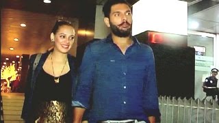 Yuvraj Singh And Hazel Keech Romantic Dinner Date [upl. by Arabel]