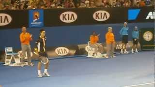 Novak Djokovic dancing Gangnam Style [upl. by Notsreik]