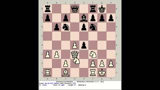 Shanava Konstantine vs Riazantsev Alexander  EU Chess U12 1997 Tallinn Estonia [upl. by Enailuj727]