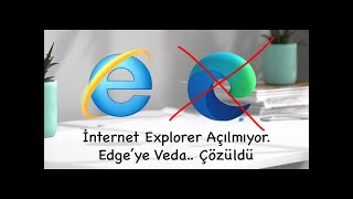 2024 Güncel İnternet Explorer Çalışmıyor Kalıcı Çözüm Windows 10 11 Explorer Dont Working Fix [upl. by Johann]